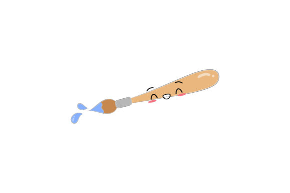 Kawaii Cute Brush Back to School