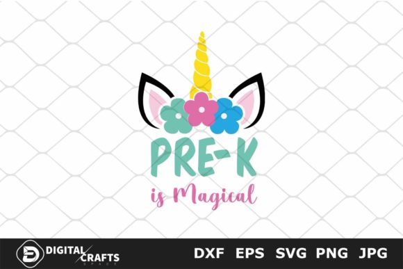 Pre-k is Magical SVG: Graphics & Crafts for Branding